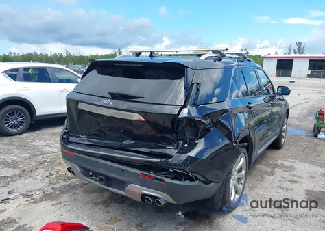 2020 Ford Explorer Platinum из США, поврежденный, VIN 1FM5K8HC9LGC43679